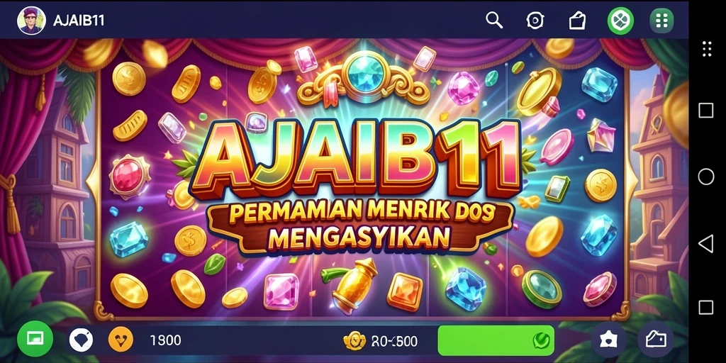 Screenshot AJAIB11 menampilkan gameplay Slot yang menarik dan seru.