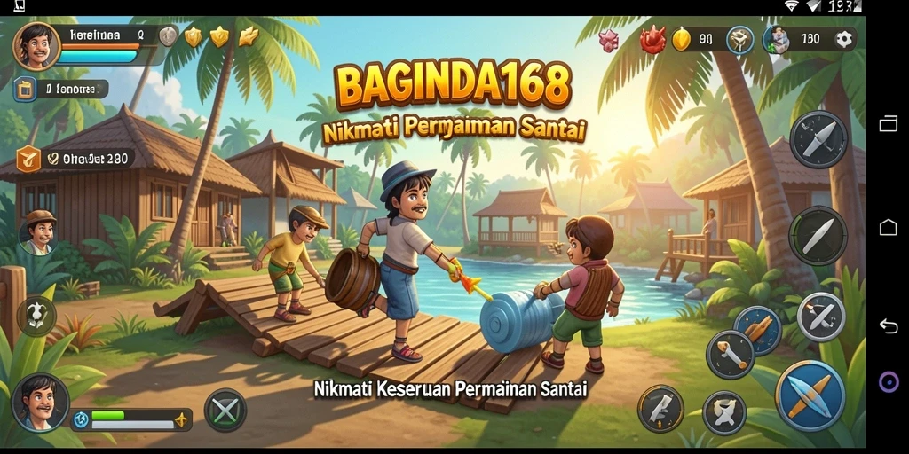 Tampilan gameplay yang seru dan penuh warna dari BAGINDA168.