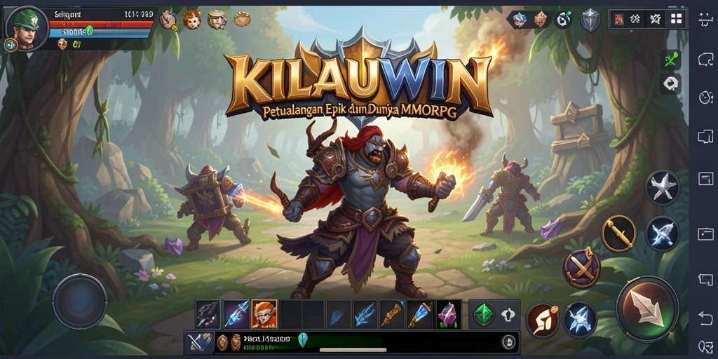 Gameplay KILAUWIN yang seru dalam dunia MMORPG.