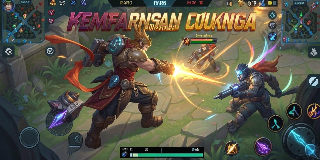 Screenshot gameplay R6R6 yang menampilkan pertempuran seru antara tim.