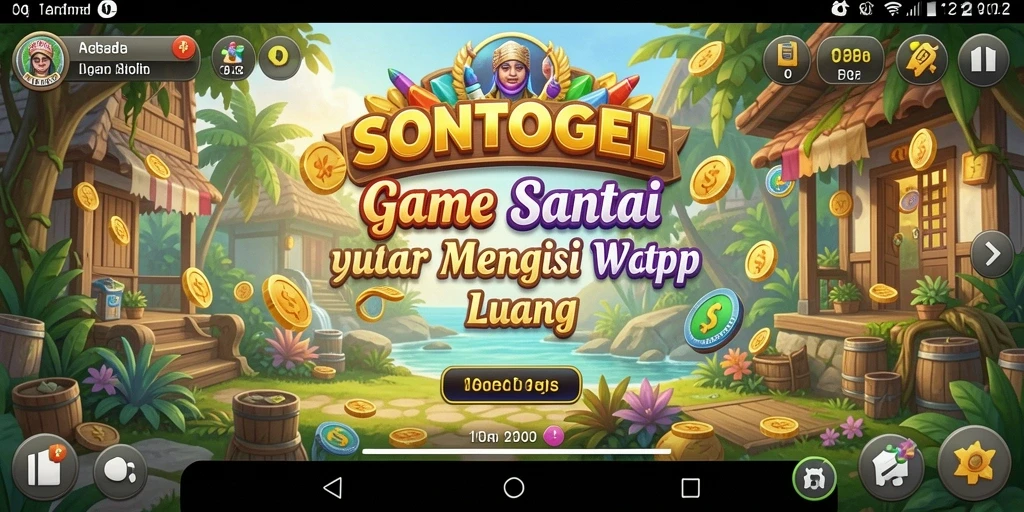 Screenshot gameplay dari SONTOGEL yang menunjukkan keseruan bermain.