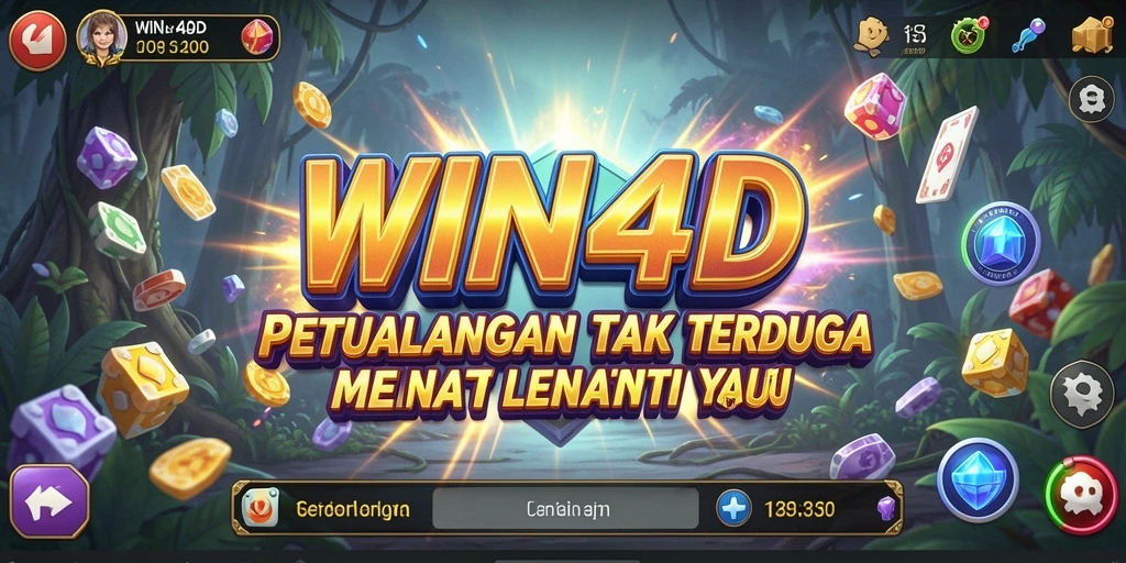 Screenshot gameplay WIN4D menampilkan petualangan epik di dunia yang menantang.